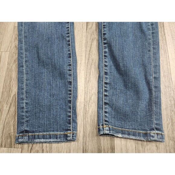 Blank NYC Women Size 28 Distressed Skinny Denim Blue Jeans - Picture 5 of 13